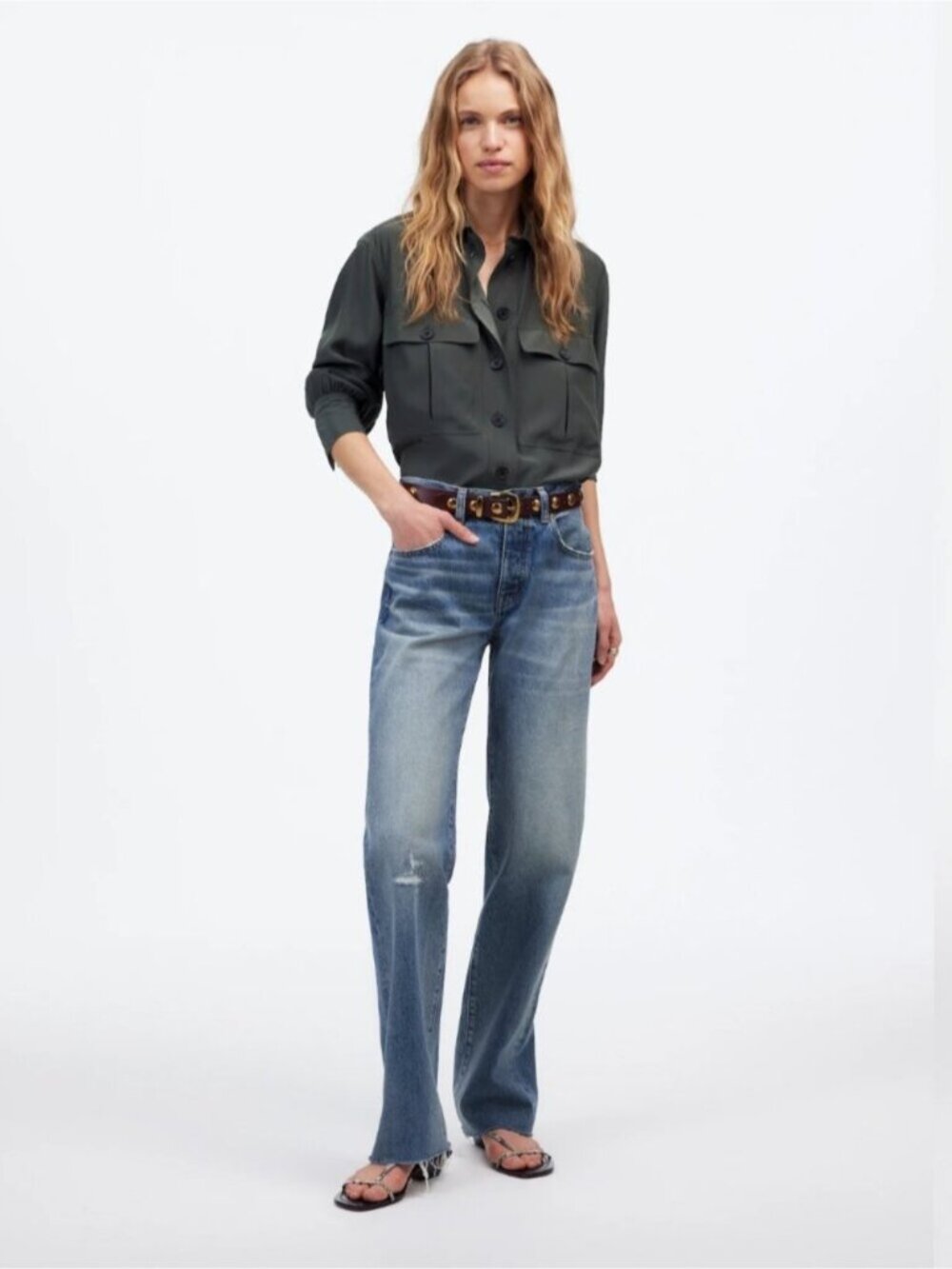 Madewell The Petite Dean Easy Straight Jean Low Slung | Monessen Wash 23P
